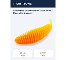 Приманка силиконовая Trout Zone Plamp 2in #peach