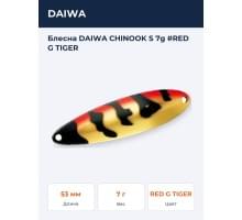 Блесна DAIWA CHINOOK S 7g #RED G TIGER