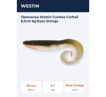Приманка Westin Curleez Curltail 8.5cm 6g Bass Orange