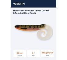 Приманка Westin Curleez Curltail 8.5cm 6g Bling Perch