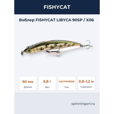 Воблер FISHYCAT LIBYCA 90SP / X06
