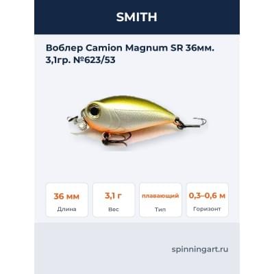 Воблер Camion Magnum SR 36мм. 3,1гр. №623/53