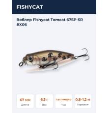 Воблер Fishycat Tomcat 67SP-SR #X06