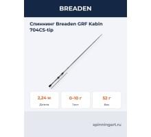 Спиннинг Breaden GRF Kabin 704CS-tip
