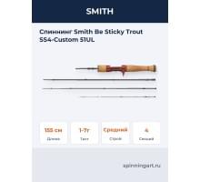 Спиннинг Smith Be Sticky Trout SS4-Custom 51UL