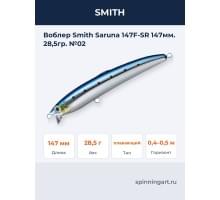 Воблер Smith Saruna 147F-SR 147мм. 28,5гр. №02