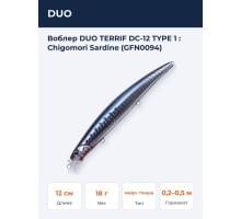 Воблер DUO TERRIF DC-12 TYPE 1 : Chigomori Sardine (GFN0094)