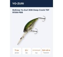 Воблер Yo-Zuri 3DB Deep Crank 70F R1108-PBB