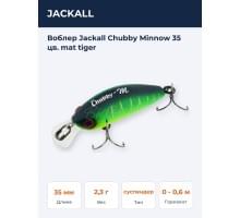 Воблер Jackall Chubby Minnow 35 цв. mat tiger