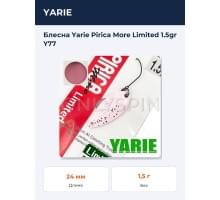 Блесна Yarie Pirica More Limited 1.5gr Y77
