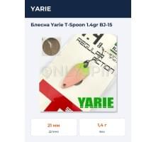 Блесна Yarie T-Spoon 1.4gr BJ-15