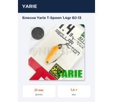 Блесна Yarie T-Spoon 1.4gr BJ-13