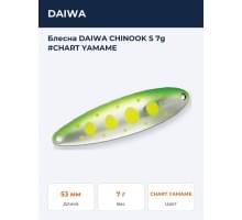 Блесна DAIWA CHINOOK S 7g #CHART YAMAME