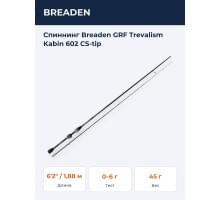 Спиннинг Breaden GRF Trevalism Kabin 602 CS-tip