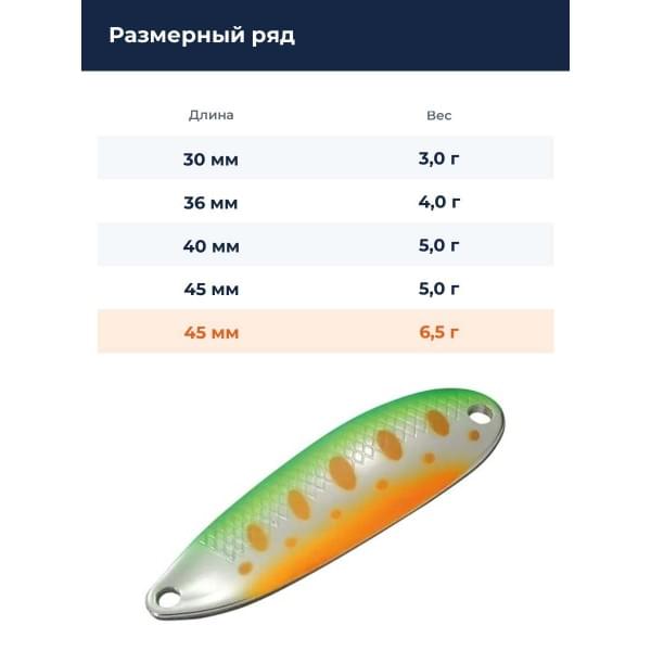 Блесна Smith D-S Line 45мм. 6,5гр. №05