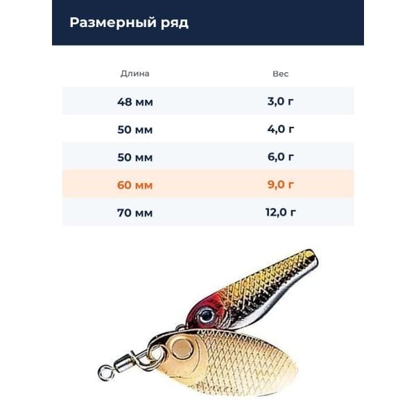 Блесна Smith Niakis 9,0гр. №13