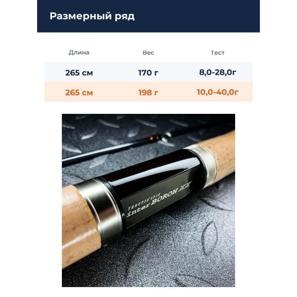 Спиннинг Smith Inter Boron IBXX-87HBSP