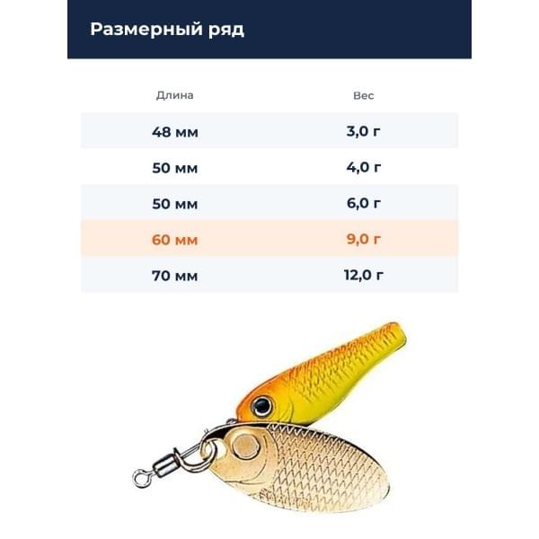 Блесна Smith Niakis 9,0гр. №18