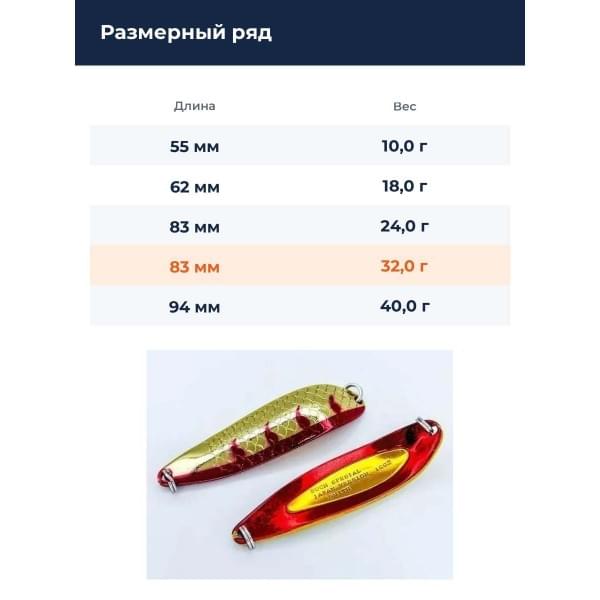Блесна Smith Buch Japan 32,0гр. №05