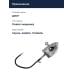 Джиг-головка BKK Refrax Jig - White (A-EA-3713) 3/16oz - 1/0# (3шт)