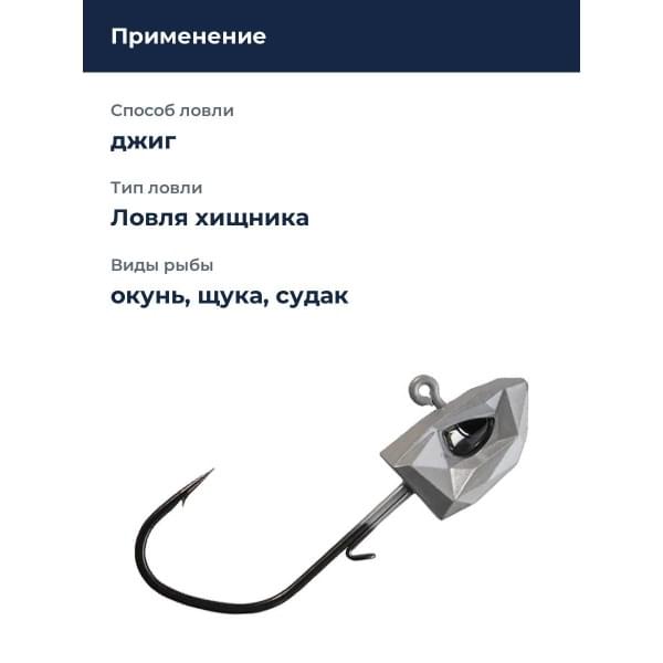 Джиг-головка BKK Refrax Jig - White (A-EA-3867) - 1/8oz - 3/0# (3шт)