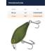 Воблер Jackall Chubby 41F цв. mat glitter pellet