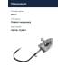 Джиг-головка BKK Refrax Jig - White (A-EA-4029) - 3/8oz - 5/0# (3шт)