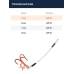 Оснастка стингер BKK Assist Spear Stinger-7X7 Wire (Zander - 5cm, 7kg, 0.36mm) (A-EU-1479) 6# (2шт)
