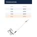 Оснастка стингер BKK Assist Spear Stinger-7X7 Wire (Zander - 8cm, 7kg, 0.36mm) (A-EU-1431) 4# (2шт)