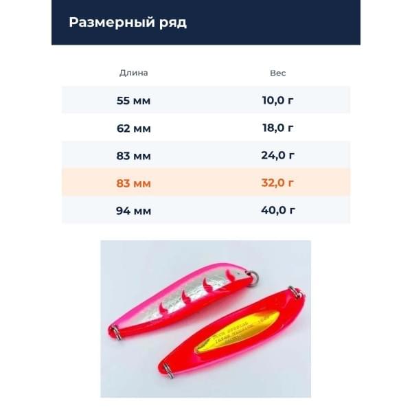 Блесна Smith Buch Japan 32,0гр. №S20