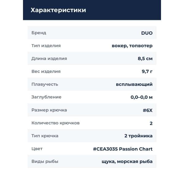 Воблер DUO REALIS PENCIL 85 SW : Passion Chart (CEA3035)