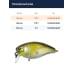 Воблер Jackall Cherry 1 Footer 46 мм цв. ghost ayu