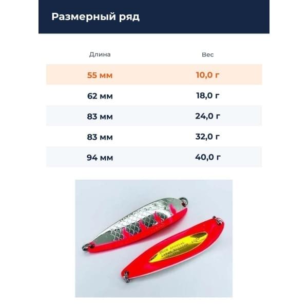 Блесна Smith Buch Japan 10,0гр. №03
