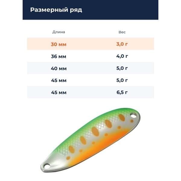 Блесна Smith D-S Line 30мм. 3,0гр. №05