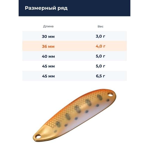 Блесна Smith D-S Line 36мм. 4,0гр. №11