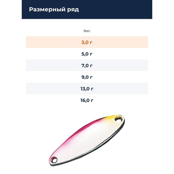 Блесна Smith Heaven 3,0гр. №10SP