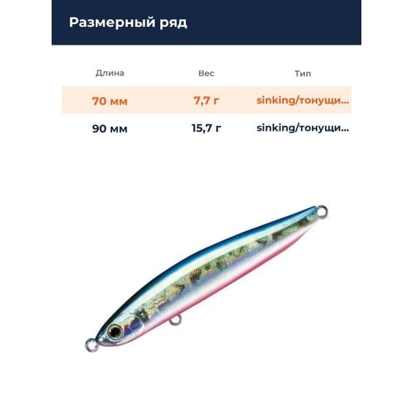Стик Smith Cherry Blood LL 70S 70мм. 7,7гр. №08
