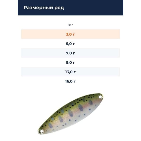 Блесна Smith Heaven 3,0гр. №30SYM