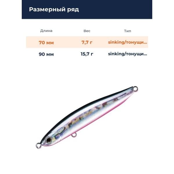 Стик Smith Cherry Blood LL 70S 70мм. 7,7гр. №09