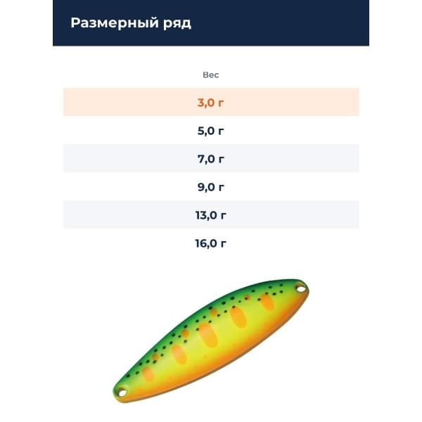 Блесна Smith Heaven 3,0гр. №36CYM