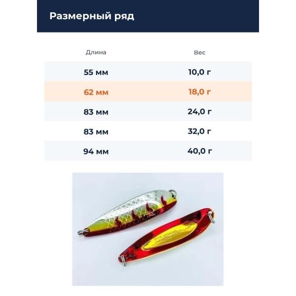 Блесна Smith Buch Japan 18,0гр. №04