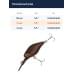 Воблер Jackall Diving Chubby 41 мм цв. tackey brown