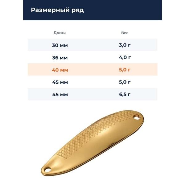 Блесна Smith D-S Line 40мм. 5,0гр. №07