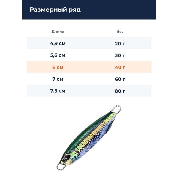 Пилькер DUO DRAG METAL CAST 40G : Gold Nago GB (PGH0564)