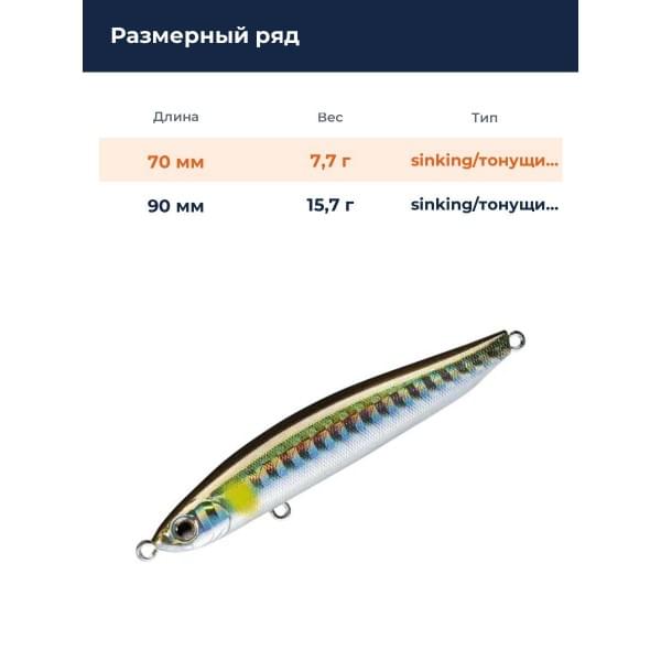 Стик Smith Cherry Blood LL 70S 70мм. 7,7гр. №39