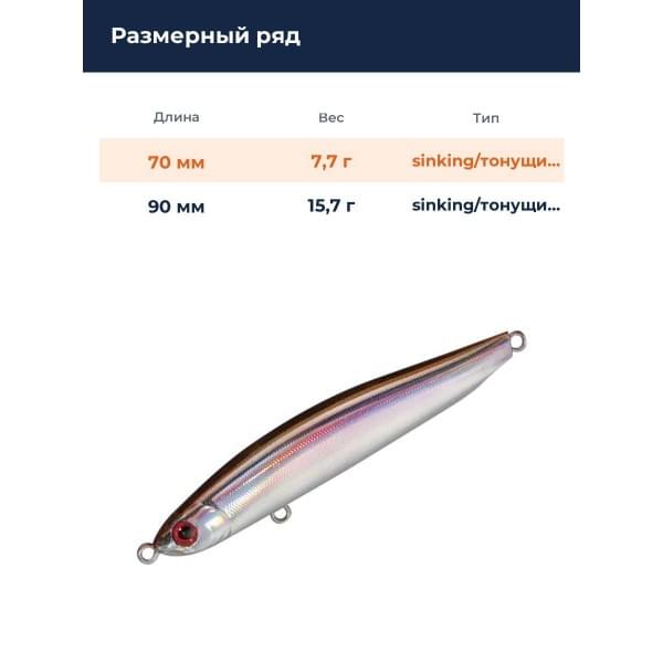 Стик Smith Cherry Blood LL 70S 70мм. 7,7гр. №73