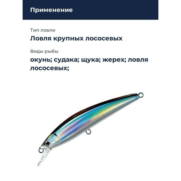 Воблер Smith Wavy 85S 85мм. 10,0гр. №06