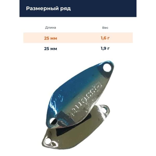 Блесна Smith Essential 25мм. 1,6гр. №M04