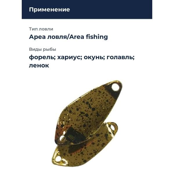 Блесна Smith Essential 25мм. 1,6гр. №M08