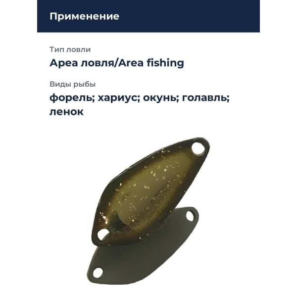 Блесна Smith Essential 25мм. 1,6гр. №M11